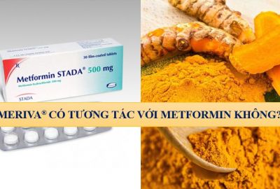 Có nên sử dụng Meriva® cùng Metformin?